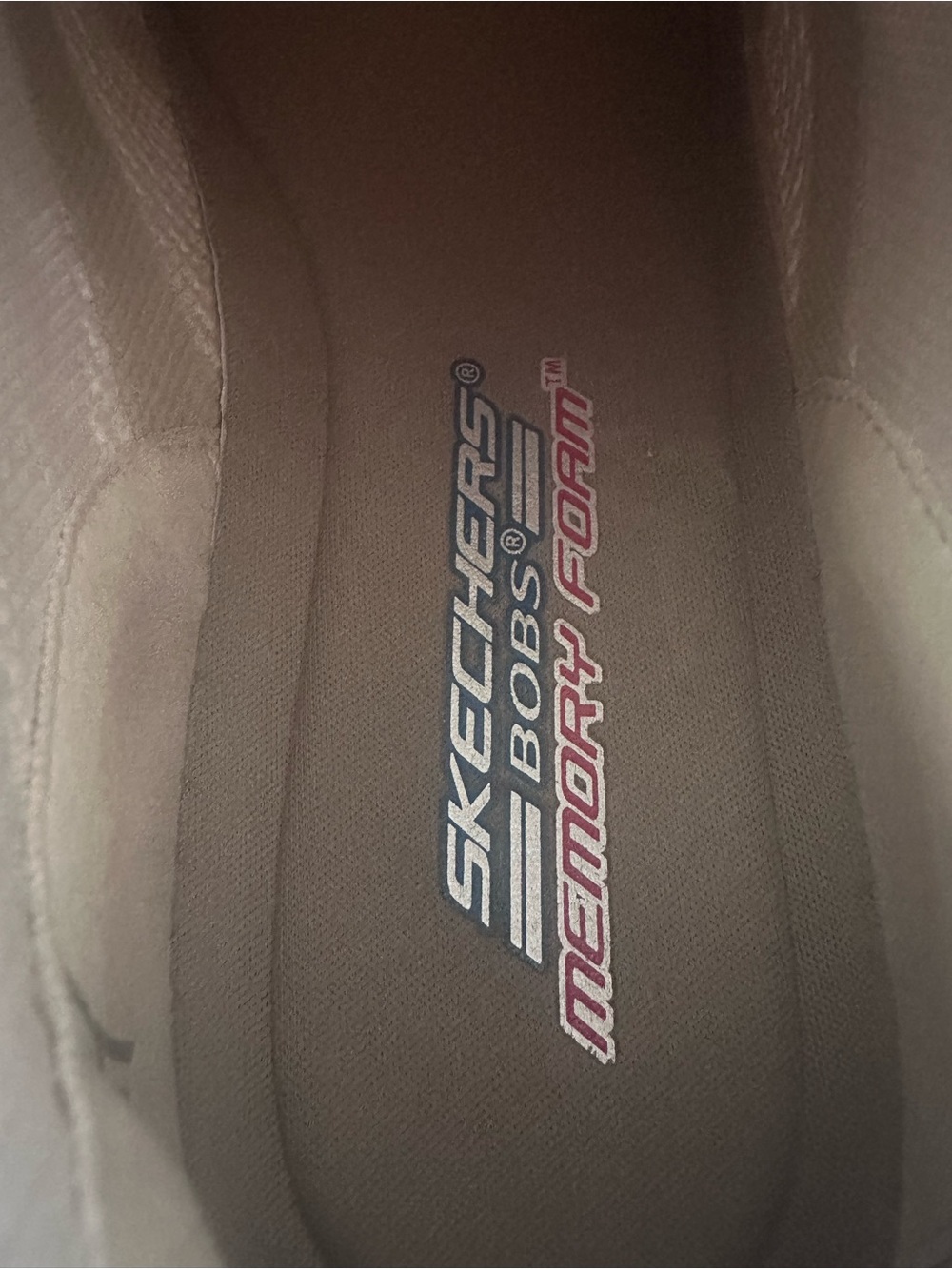 Skechers Women’s All-White/Cream Slip-On Knit Sneakers - Picture 5 of 5
